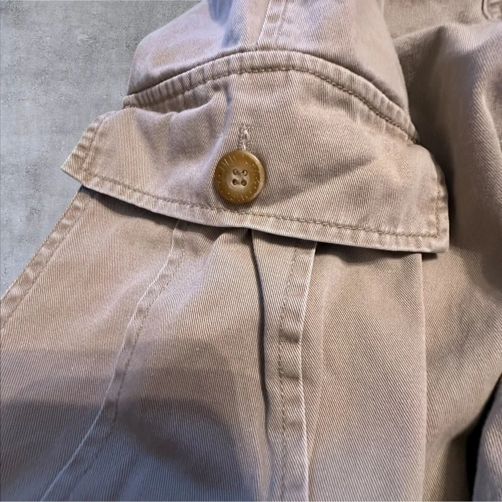 New York‎ & Company Y2K Khaki Cargo Pants Women's Size 8